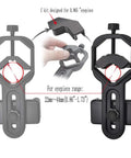 Universal Smartphone Telescope And Microscope Adapter Mount For IPhone Samsung HTC LG And Other Phones with eyepiece details