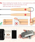 Stove Top 4 In 1 Sandwich Maker And Panini Grill handle assembly instructions with detachable nonstick flip plate shown