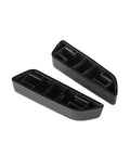 Essential Top Shelf Seat Adjustment Button Replacement For Tesla Model 3 And Y Interior Control Switch, black plastic caps.