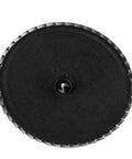 80mm Hole Saw Kit With 6mm Drill Bit And 13mm Depth Cut, HSS Spring Loaded Cutter For Wood And Metal, shown from top view