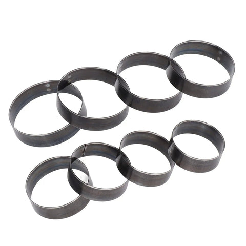 8 Piece Round Leather Punching Die Set Made From Alloy Steel For DIY Cardboard And Leather Projects With Fast Clean Cuts