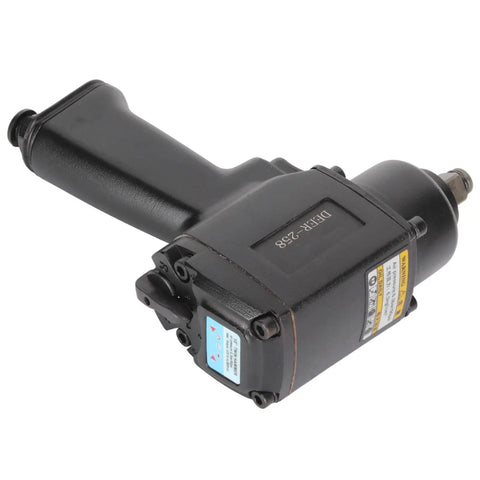 Pro Grade One Half Inch Drive Air Impact Wrench featuring Beast Mode 520Nm max torque and rapid 7500 RPM speed, black steel build.