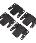 Iron Sectional Sofa Bracket Set Interlocking Couch Connectors With 24 Screws Four Pack For Sectional Loveseat Recliner Or Bed