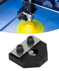 Durable Aluminum Alloy Filament Welding Connectors For 1.75mm Filaments with Black Finish and 3D Printer in Background