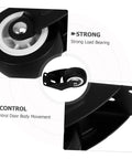 Close-up of Heavy Duty Sliding Door Track Roller Wheels showing strong load bearing and control features for smooth operation.