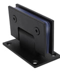 Glass Shower Door Hinge Heavy Duty Stainless Steel 90 Degree Hinges For Frameless Glass Doors Ideal For Bathroom Renovations And Kitchen Updates Durable Rubber Gaskets Compatible With Eight To Twelve Millimeter Glass And Cabinets Easy Install