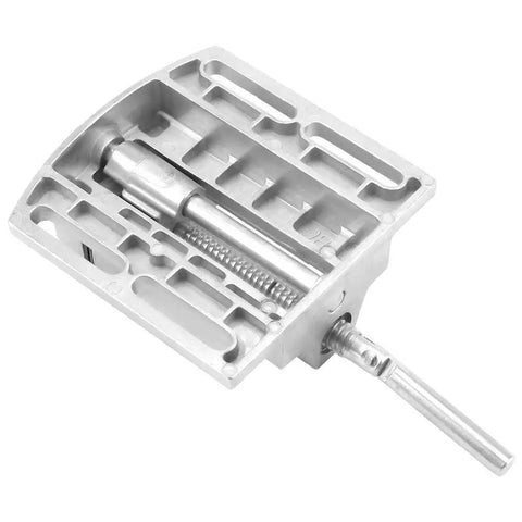 Heavy Duty Cast Iron Drill Press Vise And Milling Machine Vice Tool, 2.5 Inch Bench Clamp Fixture showing internal mechanism.