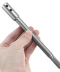 Solid Forstner Bit Extender Chuck With 3 8 Inch Hex Shank Drill Adapter providing a 5.75 inch reach in hand