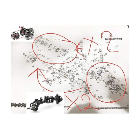 TRX-4 Ball Bearing Set for 1/10 Traxxas RC Car diagram with annotations, chrome steel bearings upgrade kit visible