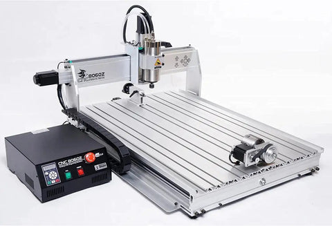 Beefy USB Port 8060 2.2KW CNC Router Engraver for Metal Milling and Drilling Carving with Limit Switch Desktop CNC