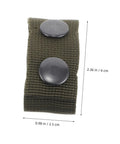 Six Pack Nylon Tactical Belt Buckles With Quick Release Adjustable Clips For Outdoor Gear And Camping Comfortable Design