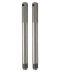 Kick It Up A Notch With These Heavy Duty Two Piece Wheel Hanger Alignment Pins For Car Tire Repair, Universal M14x1.5 Aluminum Alloy Hub Locating Studs That Make Wheel Swaps An Absolute Breeze Every Time, showcasing two aluminum alignment pins.