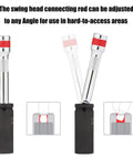 Versatile 9 Piece Ball Joint Socket Adapter Kit For Mechanics And DIYers With High Strength Steel Extensions To Tackle Tight Engine Slots and Confined Spaces Smoothly, adjustable swivel head extension