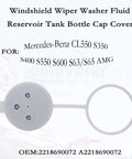 Mercedes-Benz Windshield Washer Reservoir Cap Lid Replacement for CL550 S350 S400 S550 S600 S63 S65 AMG OEM 2218690072