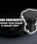 OEM 4591959AA Transmission Fill Plug With O Ring Seal Dipstick Filler Cap Top Plug Cover Compatible With Jeep Chrysler Dodge