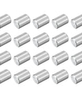304 Stainless Steel Dowel Pin M6 X 8mm 28 Pieces Cylindrical Shelf Support Pin Fastener Beefy Heavy Duty For Mechanical Manufacturing Furniture Installation Industrial Use