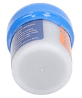No Clean Solder Paste Sn63 leaded flux 50g jar showing side label and blue lid, ideal for SMT patch and electronic repair.