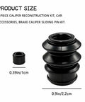 Brake Caliper Pin Bushing Kit Fits Honda Chevy Pontiac And More Rubber Caliper Slide Pins Boots Sealing Replacement Durable Caliper Rebuild Kit