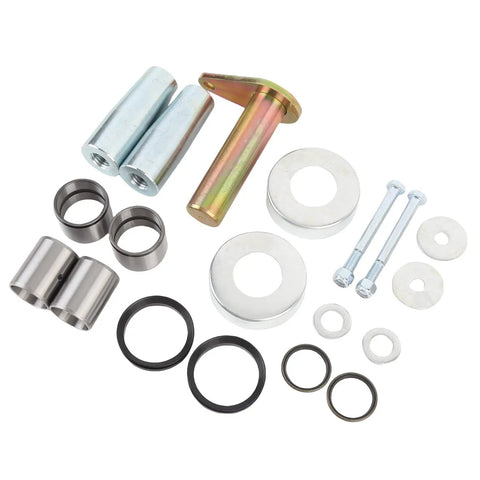 Beefed Up Pivot Pin And Bushing Kit With Tapered Design For Skid Steer Loaders S185 S160 T190 T180 Replacement OEM Compatible