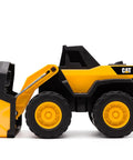 Real Steel Wheel Loader Toy With Real Working Loader Arm And Durable Steel Parts for realistic construction play, 12 inch size