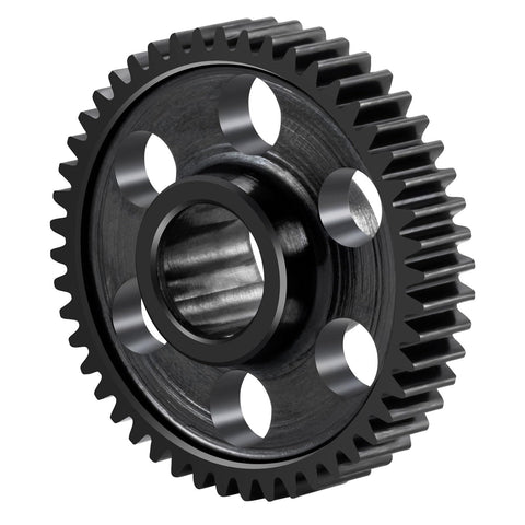 Steel Main Gear 0.5M 44T 48T RC Spur Gear for Arrma 1/18 Granite Grom Typhon with holes shown