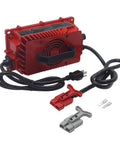 Beefed-Up 24V 30A Lead-Acid Battery Charger with SB50 Anderson Plug, waterproof IP65, for forklifts, electric pallet jacks, golf carts.
