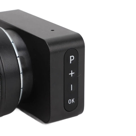 Close-up of 4K Ultra HD Electronic Eyepiece showing control panel buttons, for Telescopes And Microscopes, Moon Close Up Photography.
