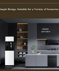 Straight Up Water Cooler Dispenser Hits The Spot With Dual Temp Control in a modern kitchen setup.