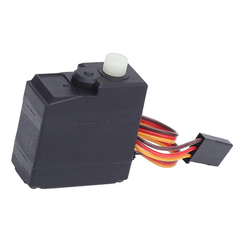 Upgrade Your Ride With This Killer 17 Gram Digital RC Gear Servo, black motor with wires for SCY 16102Pro remote control vehicles.
