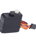 Heavy Duty 17 Gram Digital Rc Gear Servo Motor For Scy 16101 Pro 16102 Pro And 16201 Pro with connected wires and connector.