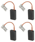 4 Pack 5x10x17mm Carbon Brushes for Fein Power Tools with Auto Stop Replacement Kit for WSB WSG WPO Models