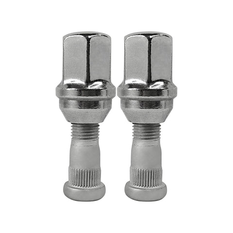 Beefy M14x1.5 Wheel Lug Stud Nut Set for Cars and SUVs Compatible with Cadillac Escalade SRX CT5 CT6 CTS XT5 XTS angle view