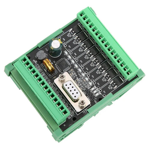 Programmable PLC Controller For Industrial Automation With 12 Input Points And 8 Transistor Outputs, Optional Analog Input 0 To 10 Volt