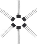 Top Shelf A3144 Hall Effect Sensors 20 Pack 3 Pin Magnetic Detector for Arduino DC 4V to 24V displayed in star pattern.