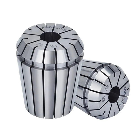 Top Tier 1 Pc E32 Spring Collets For Your Tool Handle Clamping Setup Precision Down To.008 Mm, two durable spring steel collets.