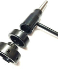 Lathe Tailstock Floating Die Holder Set MT2 For Inch Threading And Round Dies, Multi Die Holder components
