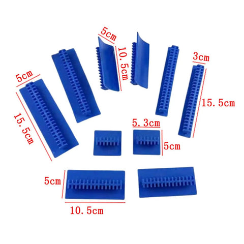 Blue pull tabs for DIY Car Dent Repair Kit With Sheet Metal Puller And Manual Expander Anti Slip Grip Auto Body Dent Remover