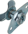 Self Ejecting Quarter Turn Fasteners With 0.700 Inch Grip Pack Of 10 For Thick Materials No Tool Quick Release And Refasten zinc plated