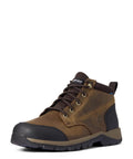 Farmland Waterproof Work Boots For Men Wire Brown Size 9.5 with full-grain leather and durable Duratread sole