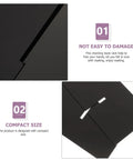 Close-up of Multi Function Desktop Book Stand, highlighting 4mm thick black support, emphasizing durability and compact size.