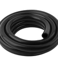 Coiled black silicone heater hose for automotive coolant; 16mm ID, 24mm OD, 9.84 ft long