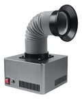 Heavy Duty Welding Fume Extractor Featuring Triple Layer Cotton Filtration And Flexible Rotating Hose For Crisp Shop Airflow At Your Soldering Station Setup Works Like A Champ, with flexible duct and power switch.