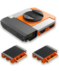 Heavy Duty Electric Machinery Skate Dolly That Is Totally Sick For Moving Gears Up To 60 Ton With Remote Control and slide wheels.