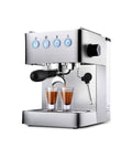 1.7L Semi Automatic Espresso Machine With 15 Bar Pressure, 1450W, Stainless Steel Brew Head, Large Water Tank, Milk Frother