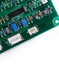 ZX7 315 400 500 Welder Main Control Board Direct Replacement For PK138 A2 Single Tube DC Welder Beefed Up Plug And Play Replacement Circuit Board For Seamless Fit And Reliable Under Load Performance. green PCB with connectors and components