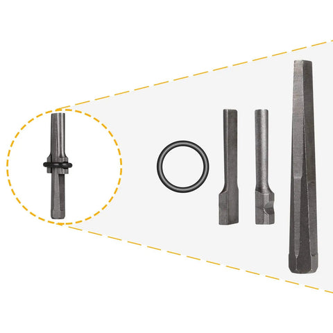 Heavy Duty Beefed Up Wedge And Feather Shims Set 10 Pack Five Eighth Inch Plug Shim And Wedge For Concrete Stone Rock Splitter Hand Tools Durable Steel Construction For Manual Stone Splitting shown