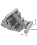 20PCS Pro Grade Stainless Steel Parallel Key Locating Pin Set, 3cm x 0.5cm dowel keys for shaft alignment