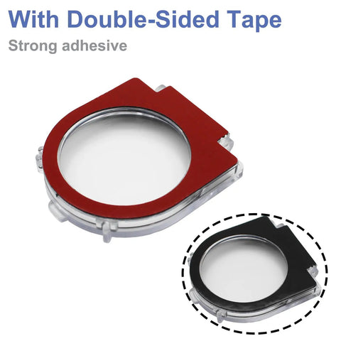 Dustproof Safety Push Button Cover Protector For PCs Computers Dishwashers And Washing Machines With Easy Install Double Sided Tape Keeps Dirt Out And Buttons Safe No Fuss Elevator Button Shield with strong adhesive