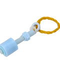 Six Pack Plastic PP Float Switch Water Level Sensor Kit For Aquariums DP5200 Model, 6 Pieces, Easy Install, Reliable Liquid Level Detection For Fish Tanks, 220V DC Rating, Durable And Lightweight, single blue float switch with yellow cable