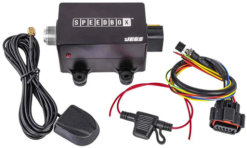Mechanical Speedometer Converter With Built In GPS For Cable Driven Gauges Dash Or Under Hood Install Reads GPS Or CAN Bus OBD II Or VSS Data Cable Connection Optional Made In USA converter with GPS antenna and wiring kit